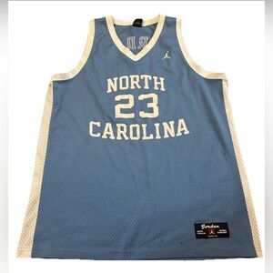 Jordan UNC Blue and White Jersey